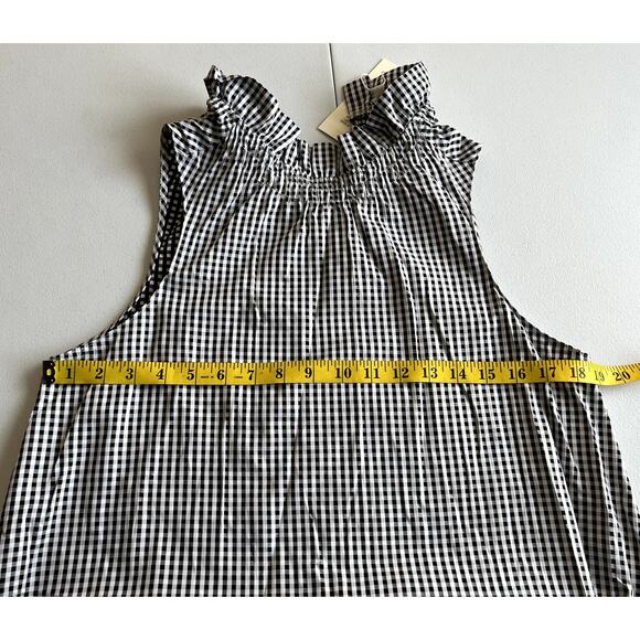 Tyler Böe Dress Women Medium Checkered Ruffle NEW Cottagecore Prairie Hippie - Picture 5 of 14